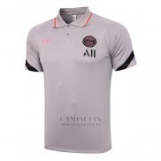 Polo Paris Saint-Germain 2021-2022 Gris