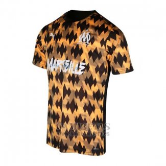 Tailandia Camiseta Olympique Marsella Influence 2019 Negro