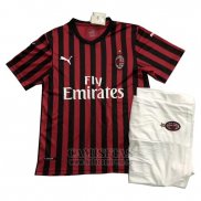 Camiseta AC Milan Primera Nino 2019-2020
