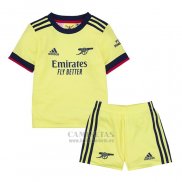 Camiseta Arsenal Segunda Nino 2021-2022