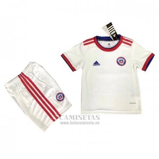 Camiseta Chile Segunda Nino 2021-2022