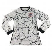 Camiseta Corinthians Primera Manga Larga 2021-2022
