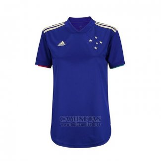 Camiseta Cruzeiro Primera Mujer 2021