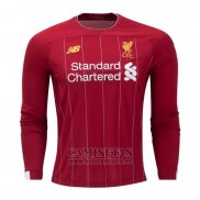 Camiseta Liverpool Primera Manga Larga 2019-2020