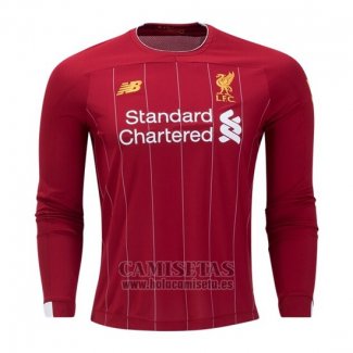 Camiseta Liverpool Primera Manga Larga 2019-2020