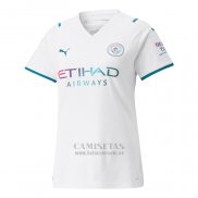 Camiseta Manchester City Segunda Mujer 2021-2022