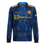 Camiseta Manchester United Tercera Manga Larga 2021-2022