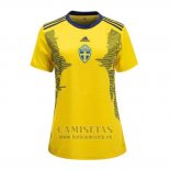 Camiseta Suecia Primera Mujer 2019