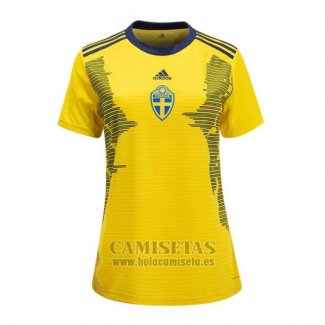 Camiseta Suecia Primera Mujer 2019