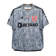 Camiseta Universidad de Chile Portero 2022 Gris Tailandia