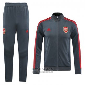 Chandal de Chaqueta del Arsenal 2020-2021 Gris