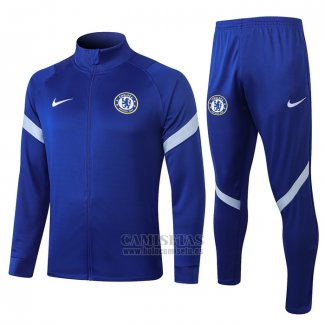 Chandal de Chaqueta del Chelsea 2020-2021 Azul Marino