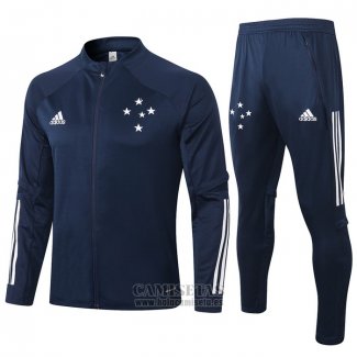 Chandal de Chaqueta del Cruzeiro 2020 Azul