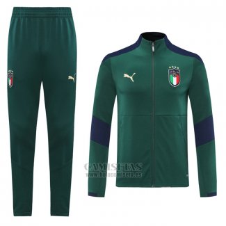 Chandal de Chaqueta del Italia 2020-2021 Verde