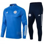 Chandal de Sudadera del Leicester City 202021-2022 Azul