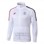 Chaqueta del Paris Saint-Germain 2019-2020 Blanco