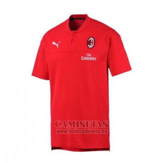 Polo AC Milan 2019-2020 Rojo