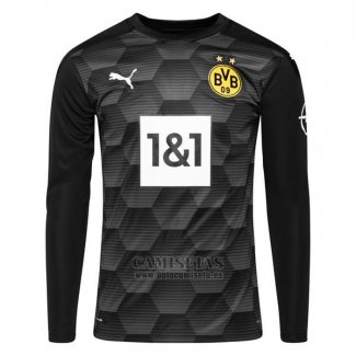 Camiseta Borussia Dortmund Portero Manga Larga 2020-2021 Negro