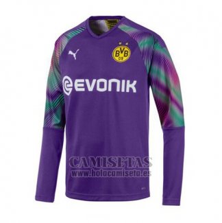 Camiseta Borussia Dortmund Portero Segunda Manga Larga 2019-2020