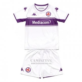 Camiseta Fiorentina Segunda Nino 2021-2022