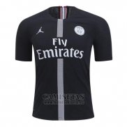 Camiseta Paris Saint-Germain Jordan Tercera 2018-2019 Negro