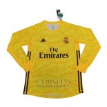 Camiseta Real Madrid Portero Primera Manga Larga 2019-2020