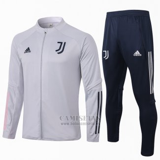 Chandal de Chaqueta del Juventus Nino 2020-2021 Gris