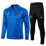 Chandal de Chaqueta del Paris Saint-Germain 2021-2022 Azul