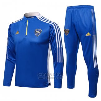 Chandal de Sudadera del Boca Juniors 2021-2022 Azul