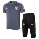 Chandal del Alemania Manga Corta 2020-2021 Gris  Chandal del Alemania Manga Corta 2020-2021 Gris