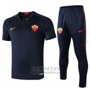 Chandal del Roma Manga Corta 2019-2020 Azul