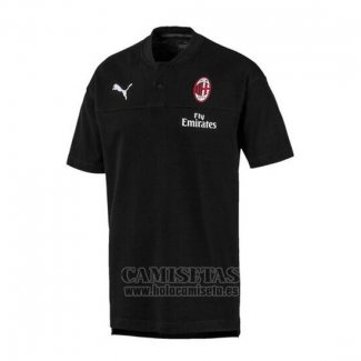 Polo AC Milan 2019-2020 Negro