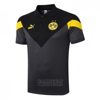 Polo Borussia Dortmund 2020-2021 Gris