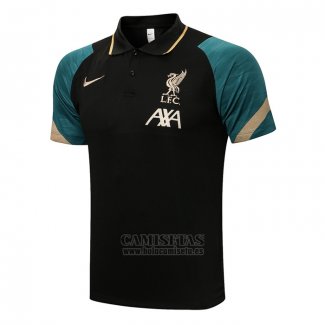 Polo Liverpool 2021-2022 Negro