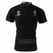 Polo Liverpool UEFA 2019-2020 Negro