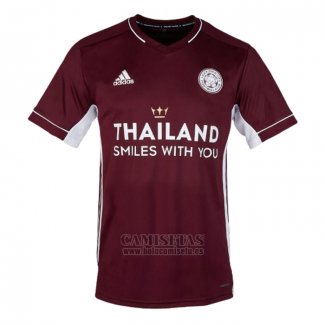 Tailandia Camiseta Leicester City Segunda 2020-2021 Granate