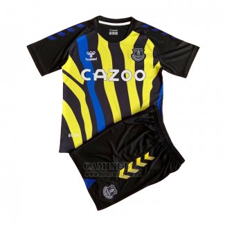 Camiseta Everton Portero Primera Nino 2021-2022