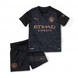 Camiseta Manchester City Segunda Nino 2020-2021