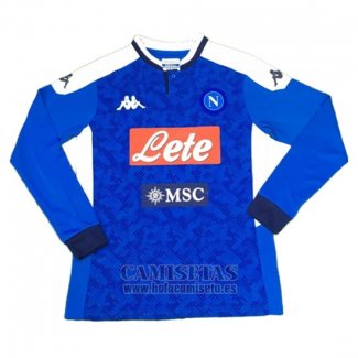 Camiseta Napoli Primera Manga Larga 2019-2020