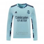 Camiseta Real Madrid Portero Primera Manga Larga 2020-2021