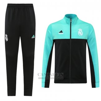 Chandal de Chaqueta del Real Madrid Special 2021-2022 Negro y Verde