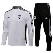 Chandal de Sudadera del Juventus Nino 2021-2022 Blanco