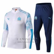 Chandal del Olympique Marsella 2019-2020 Blanco