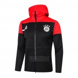 Chaqueta con Capucha del Bayern Munich 2020-2021 Negro