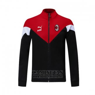 Chaqueta del AC Milan 2020-2021 Negro y Rojo