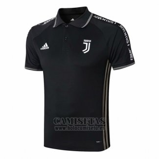 Polo Juventus 2019-2020 Negro y Blanco