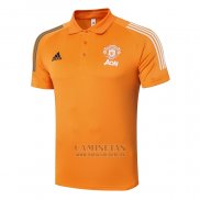 Polo Manchester United 2020-2021 Naranja