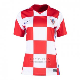 Camiseta Croacia Primera Mujer 2020-2021