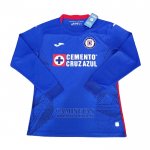 Camiseta Cruz Azul Primera Manga Larga 2020-2021  Camiseta Cruz Azul Primera Manga Larga 2020-2021
