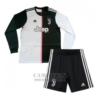 Camiseta Juventus Primera Manga Larga Nino 2019-2020